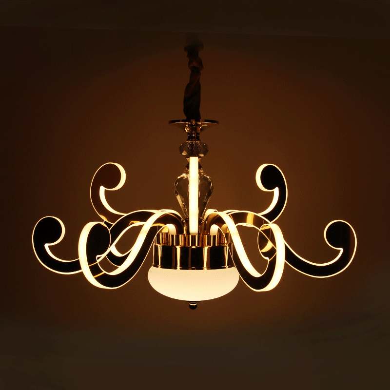 LED полилей 830/1910 400W 3-white златист